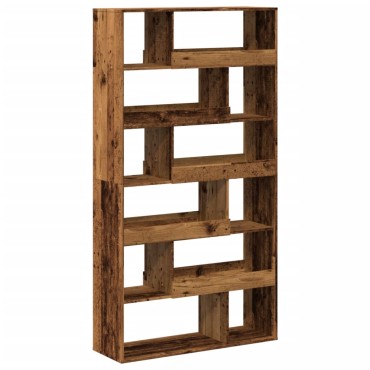 vidaXL Βιβλιοθήκη Όψη Παλαιού Ξύλου 100x33x187,5cm Επεξεργασμένο Ξύλο 1 τεμ.
