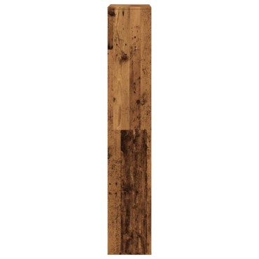 vidaXL Βιβλιοθήκη Όψη Παλαιού Ξύλου 100x33x187,5cm Επεξεργασμένο Ξύλο 1 τεμ.