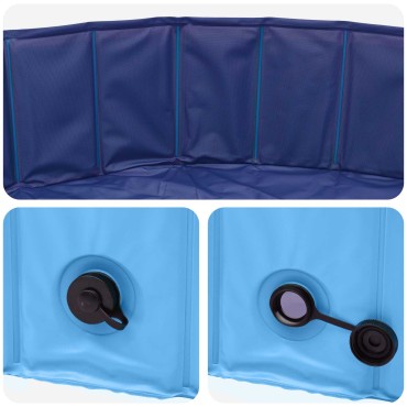 vidaXL Πισίνα για Παιδιά Μπλε Ø 80 x 20 cm