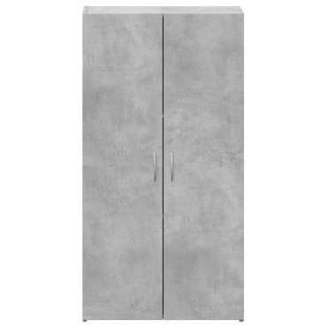 vidaXL Αρχειοθήκη Γκρι Σκυρ. 60x32x115cm Επεξεργασμένο Ξύλο 1 τεμ.