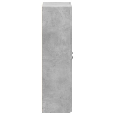 vidaXL Αρχειοθήκη Γκρι Σκυρ. 60x32x115cm Επεξεργασμένο Ξύλο 1 τεμ.