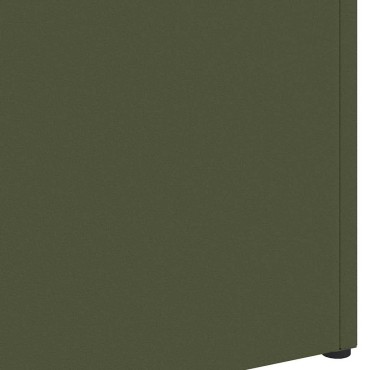 vidaXL Βάση ομπρέλας βροχής Λαδί 28 x 12 x 41 εκ Ατσάλι