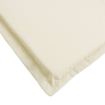 vidaXL Μαξιλάρι Ξαπλώστρας Κρεμ 180x60x4cm από Ύφασμα Oxford