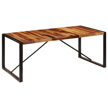 vidaXL Τραπεζαρία 200x100x75cm από Μασίφ Ξύλο Ακακίας 1 τεμ.