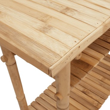 vidaXL Τραπέζι Κονσόλα 90x37x75cm από Μπαμπού