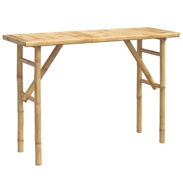 vidaXL Τραπέζι Κονσόλα 115x39x75cm από Μπαμπού