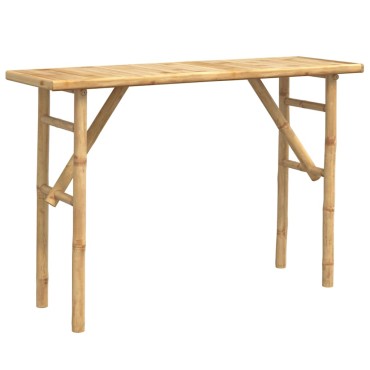 vidaXL Τραπέζι Κονσόλα 115x39x75cm από Μπαμπού