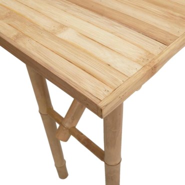 vidaXL Τραπέζι Κονσόλα 115x39x75cm από Μπαμπού