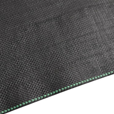 vidaXL Μεμβράνη Εδαφοκάλυψης Μαύρη 2x50 μ. από Πολυπροπυλένιο