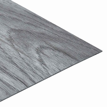 vidaXL Πλάκες Δαπέδου Ανοιχτό γκρι 5,11 τ.μ. 55 τεμ. PVC
