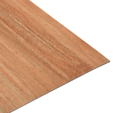 vidaXL Πλάκες Δαπέδου Ανοιχτό Ξύλο 5,11 τ.μ. 55 τεμ. PVC