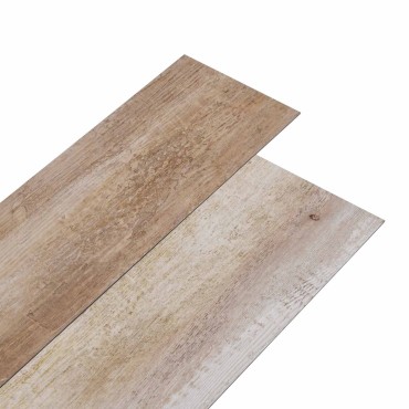 vidaXL Πλάκες Δαπέδου Πλυμένο Ξύλο 5,02 m² 36 τμχ. PVC