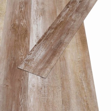 vidaXL Πλάκες Δαπέδου Πλυμένο Ξύλο 5,02 m² 36 τμχ. PVC