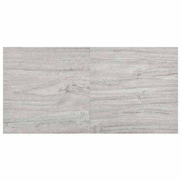 vidaXL Πλάκες Δαπέδου Γκρι και Ξύλο 5,11 τ.μ. 55 τεμ. PVC