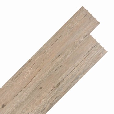 vidaXL Πλάκες Δαπέδου Καφέ Δρυς 2,51 m² 18 τμχ. PVC