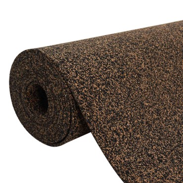 vidaXL Ρολό Φελλού Καφέ 500 x 100 cm Φελλός και Καουτσούκ