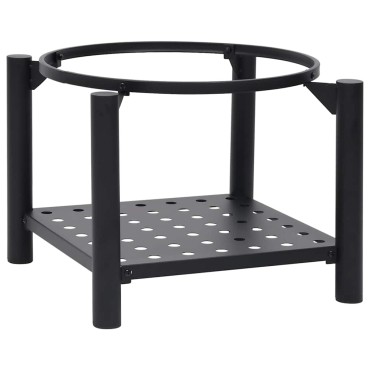 vidaXL Τζάκι Εξωτερικού Χώρου 54 x 54 x 55 εκ. Ατσάλινο με Σκαλιστήρι