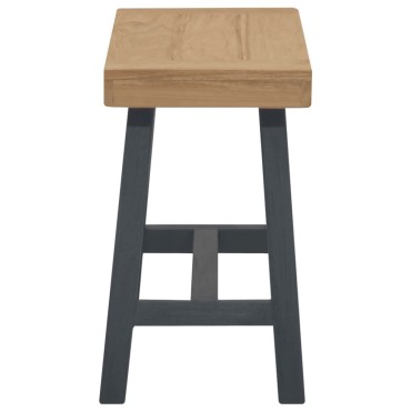 vidaXL Παγκάκι από Μασίφ Ξύλο Teak 80x30x50cm 1 τεμ.