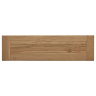 vidaXL Παγκάκι από Μασίφ Ξύλο Teak 110x30x50cm 1 τεμ.
