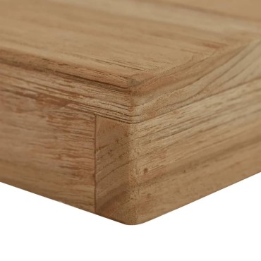 vidaXL Παγκάκι από Μασίφ Ξύλο Teak 110x30x50cm 1 τεμ.