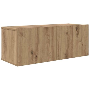 vidaXL Σετ επίπλου τηλεόρασης 8 τμχ. Artisan Oak Επεξεργασμένο Ξύλο