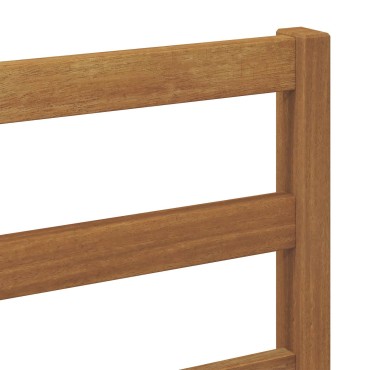 vidaXL Μεσαίος καναπές εξωτερικού χώρου Φυσικό