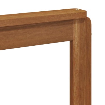 vidaXL Μεσαίος καναπές εξωτερικού χώρου Φυσικό