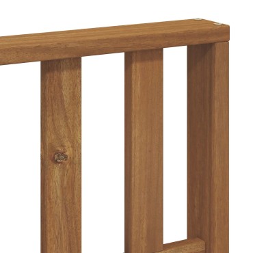 vidaXL Μεσαίος καναπές εξωτερικού χώρου Φυσικό