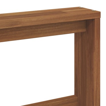 vidaXL Μεσαίος καναπές εξωτερικού χώρου Φυσικό