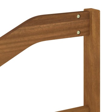 vidaXL Μεσαίος καναπές εξωτερικού χώρου Φυσικό