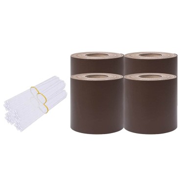 vidaXL Λωρίδες Απορρήτου PVC Καφέ 140x0,19 μ.