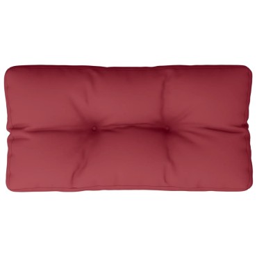 vidaXL Μαξιλάρι Παλέτας Μπορντό 70x40x12cm Υφασμάτινο