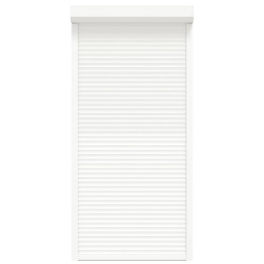 vidaXL Ρολό εισόδου Λευκός 100 x 210 cm Αλουμίνιο και Πολυουρεθάνη