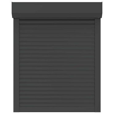vidaXL Ρολό εισόδου Ανθρακί 70 x 100 cm Αλουμίνιο και Πολυουρεθάνη