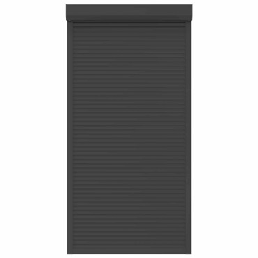 vidaXL Ρολό εισόδου Ανθρακί 110 x 220 cm Αλουμίνιο και Πολυουρεθάνη