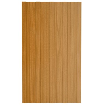 vidaXL Πάνελ οροφής 36 τμχ. Φυσικό 80 x 45 cm Γαλβανισμένος χάλυβας
