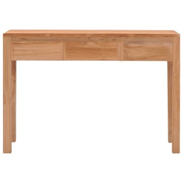 vidaXL Τραπέζι Κονσόλα 110x35x75cm από Μασίφ Ξύλο Teak 1 τεμ.