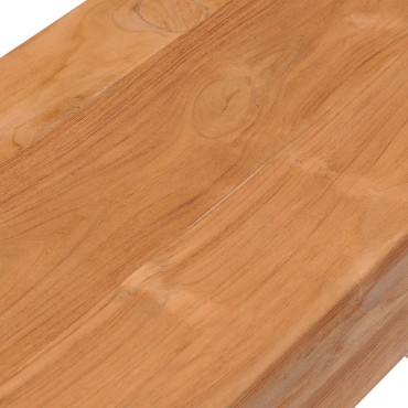 vidaXL Τραπέζι Κονσόλα 110x35x75cm από Μασίφ Ξύλο Teak 1 τεμ.