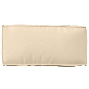 vidaXL Μαξιλάρι Μπεζ 80x40x12cm Ύφασμα Όξφορντ