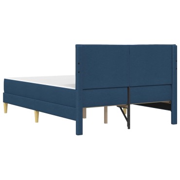 vidaXL Σκελετός Κρεβατιού Μπλε 140 x 200 cm Πολυεστέρας