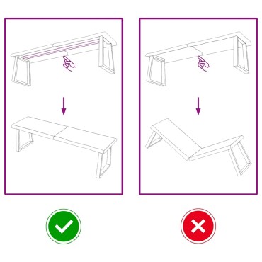 vidaXL Ράφι Τοίχου Ανοιχτό Καφέ 140x30x(2-4)cm Επεξ. Μασίφ Ξύλο Δρυός 1 τεμ.