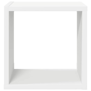 vidaXL Ράφια Κύβοι Τοίχου 4 τεμ. Λευκά 26x15x26cm