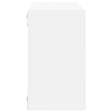 vidaXL Ράφια Κύβοι Τοίχου 4 τεμ. Λευκά 26x15x26cm