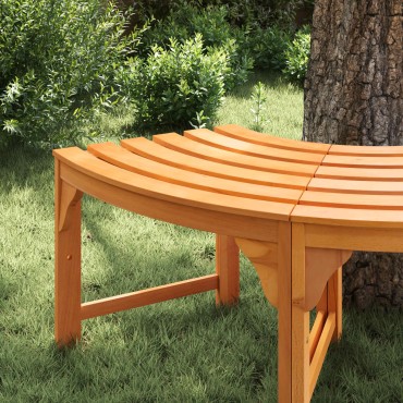vidaXL Παγκάκι Δέντρου 4 -Seater 160x80x45cm Φυσικό 1 τεμ.