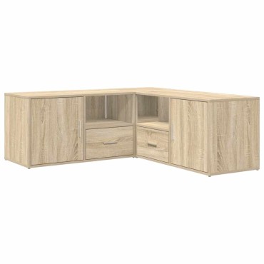 vidaXL Ντουλάπι Γωνιακό Sonoma Δρυς 200x40x45cm Επεξεργασμένο Ξύλο 1 τεμ.