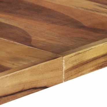 vidaXL Τραπεζαρία 140x140x75cm από Μασίφ Ξύλο 1 τεμ.