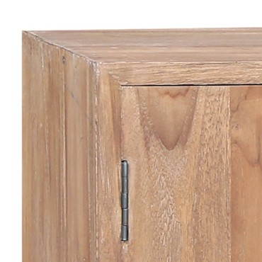 vidaXL Μπουφές 110x30x75cm από Μασίφ Ξύλο Teak 1 τεμ.