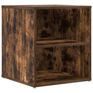 vidaXL Γωνιακό Έπιπλο Καπνιστή δρυς 200x40x45cm από Επεξεργ. Ξύλο 1 τεμ.