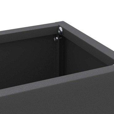vidaXL Βάση ομπρέλας βροχής Μαύρο 28 x 12 x 41 εκ Ατσάλι