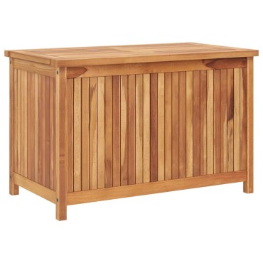 vidaXL Μπαούλο Αποθήκευσης Κήπου 90x50x58cm από Μασίφ Ξύλο Teak 1 τεμ.